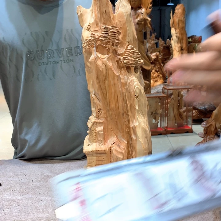 龚***子木工艺品摆件包邮
