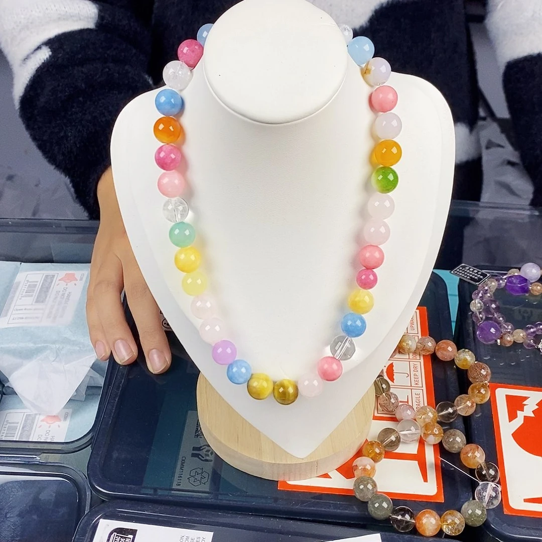 水晶手链银S925镶嵌