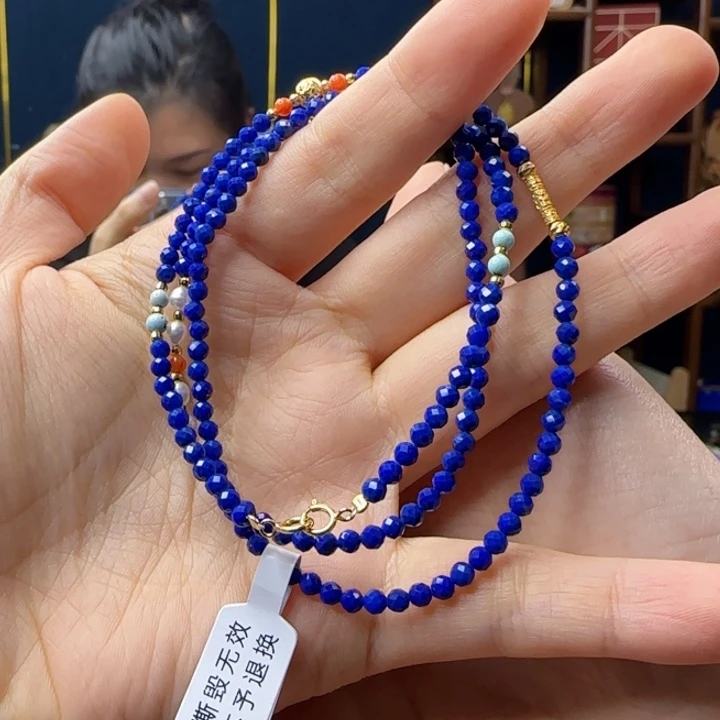 青金石未镶嵌颈饰11111111111