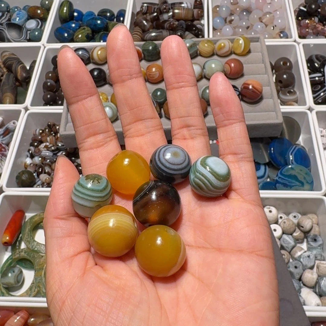 未镶嵌玛瑙/玉髓珠宝半成品