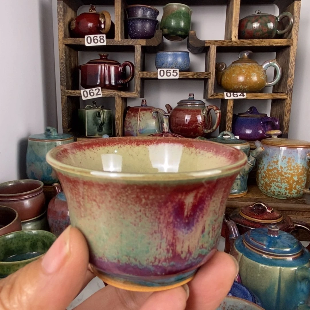 中国神后钧瓷茶具