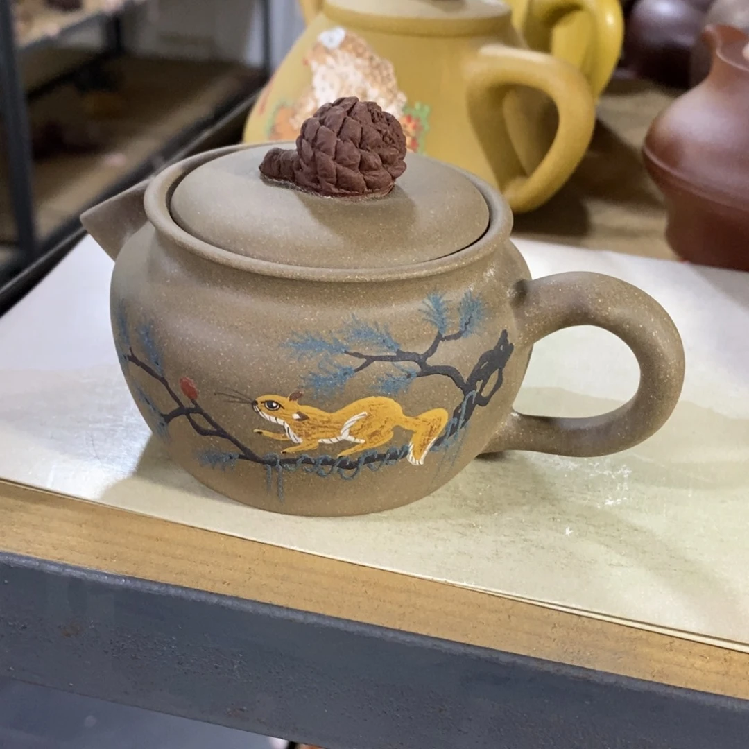 茶壶紫砂原矿手工160