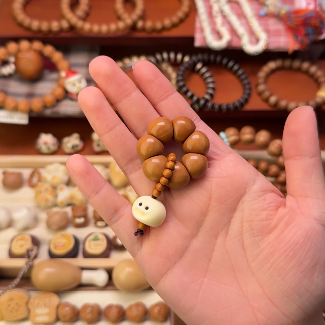 手串猴头核桃太阳花小手捻