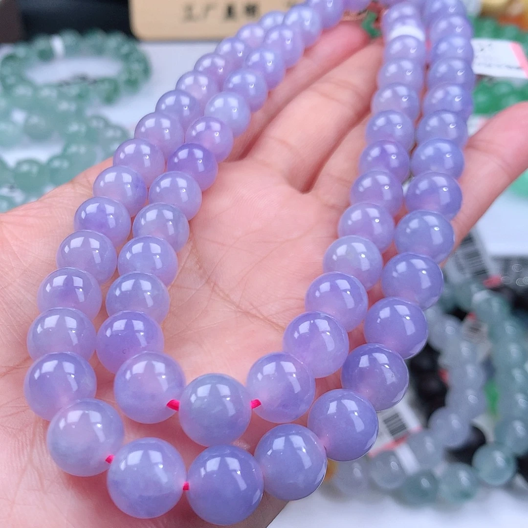 翡翠手链未镶嵌卡10mm