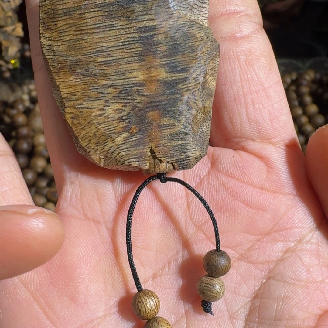 沉香枕沉香海南乌身孤品老料一个