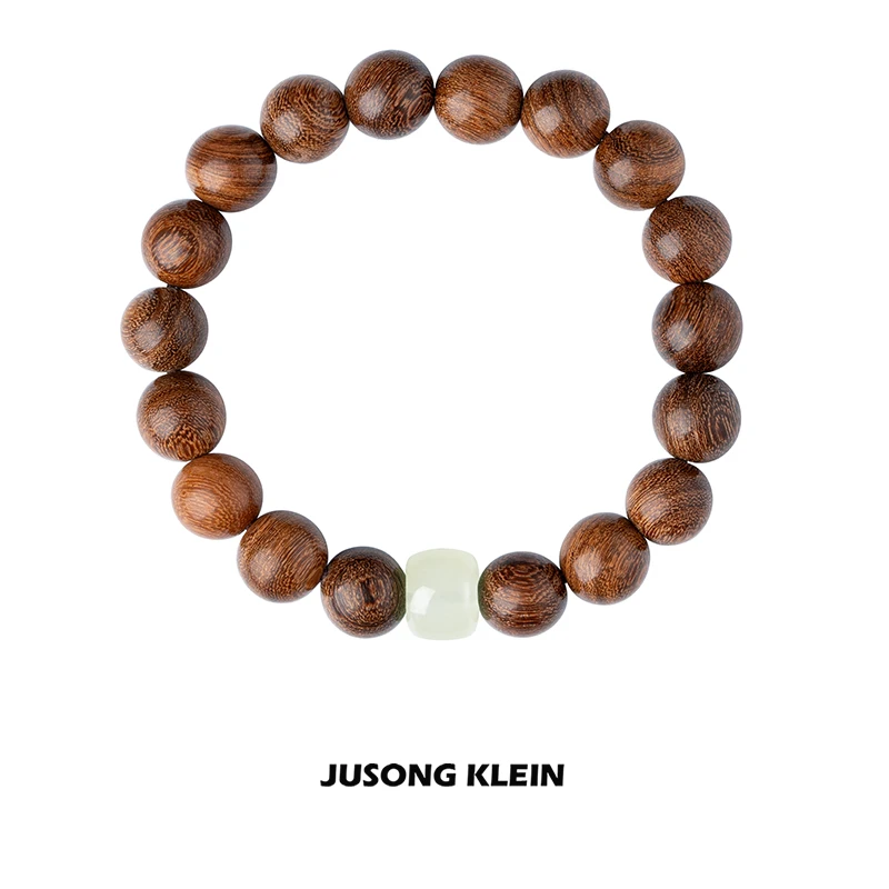 Jusong klein 非金属木质手链 圆珠木质手串中国风男女通用手链