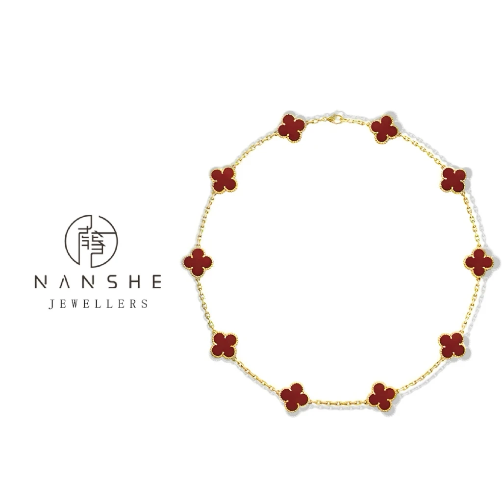 NANSHE/南奢 四色十花项链时尚百搭