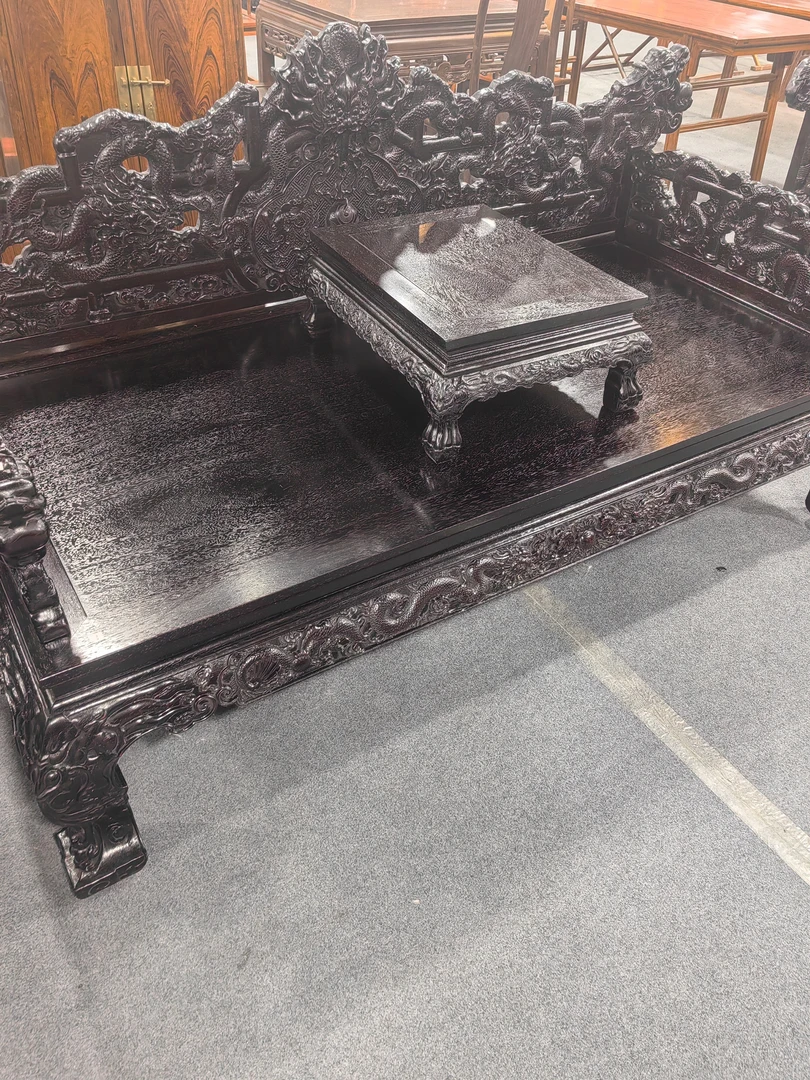 住宅家具罗汉床两件定5500