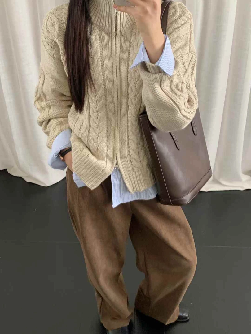 【复古水桶包】百搭通勤大容量时尚气质女士包包 苋 17086(4442)