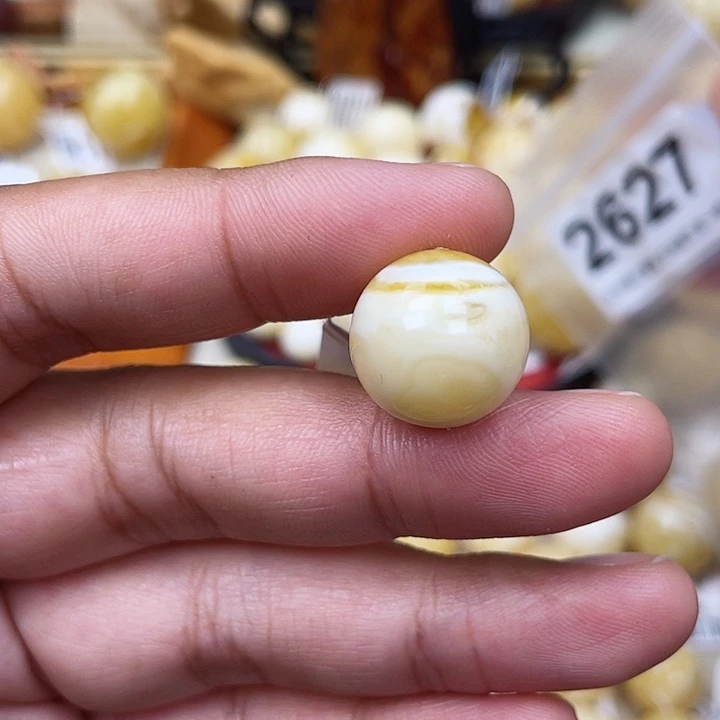 蜜蜡未镶嵌珠宝奇石粉16