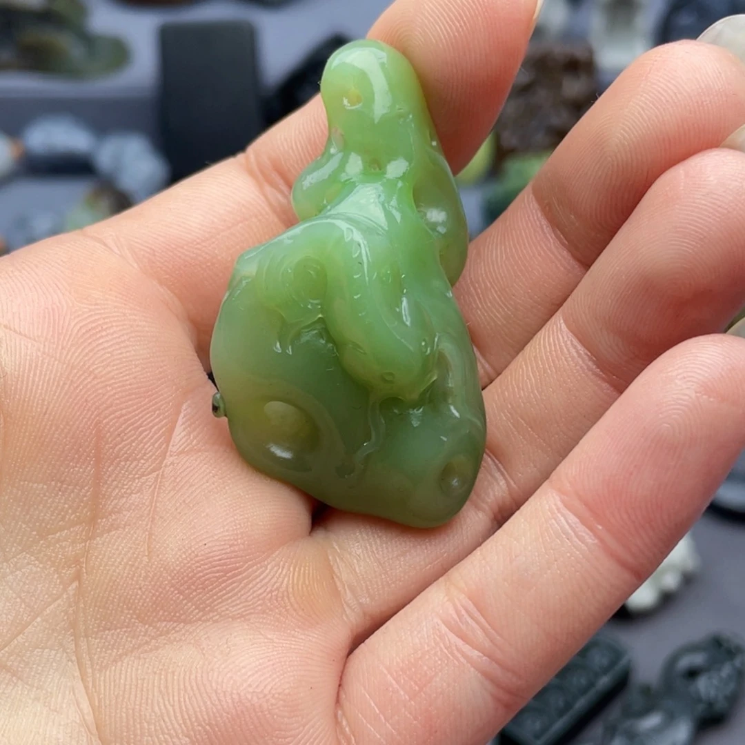 和田玉颈饰未镶嵌用****7