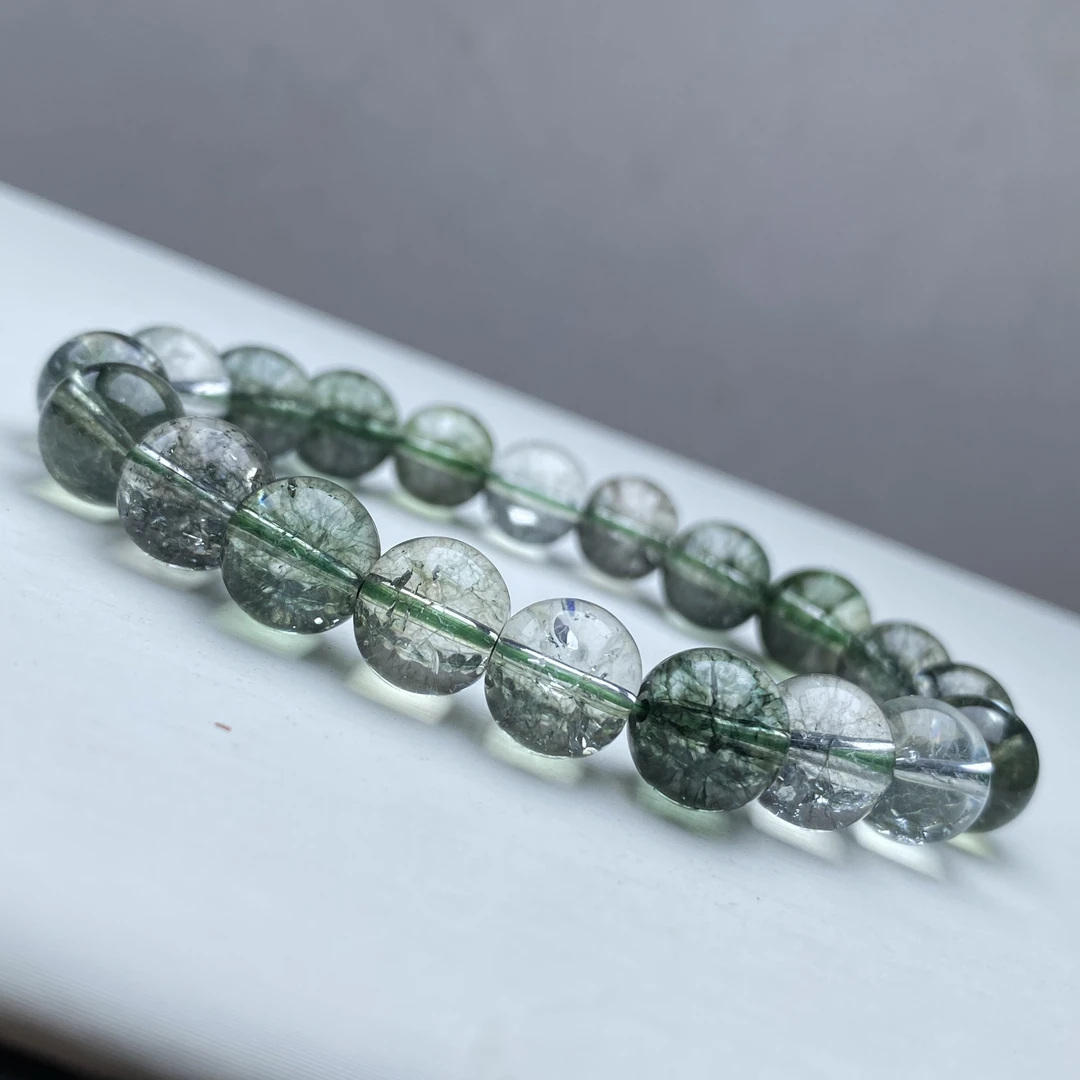 SJ-0141号高品质绿幽10mm手链多样性发一件