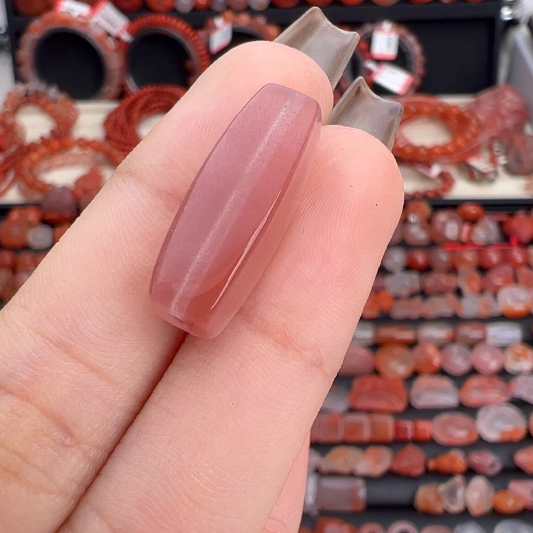 南红玛瑙未镶嵌颈饰勒子