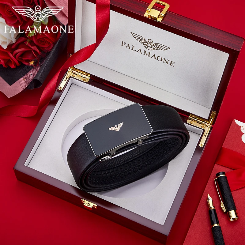 法莱阿玛尼皮带男士真皮内扣款2025新款高档商务男款内穿裤腰带