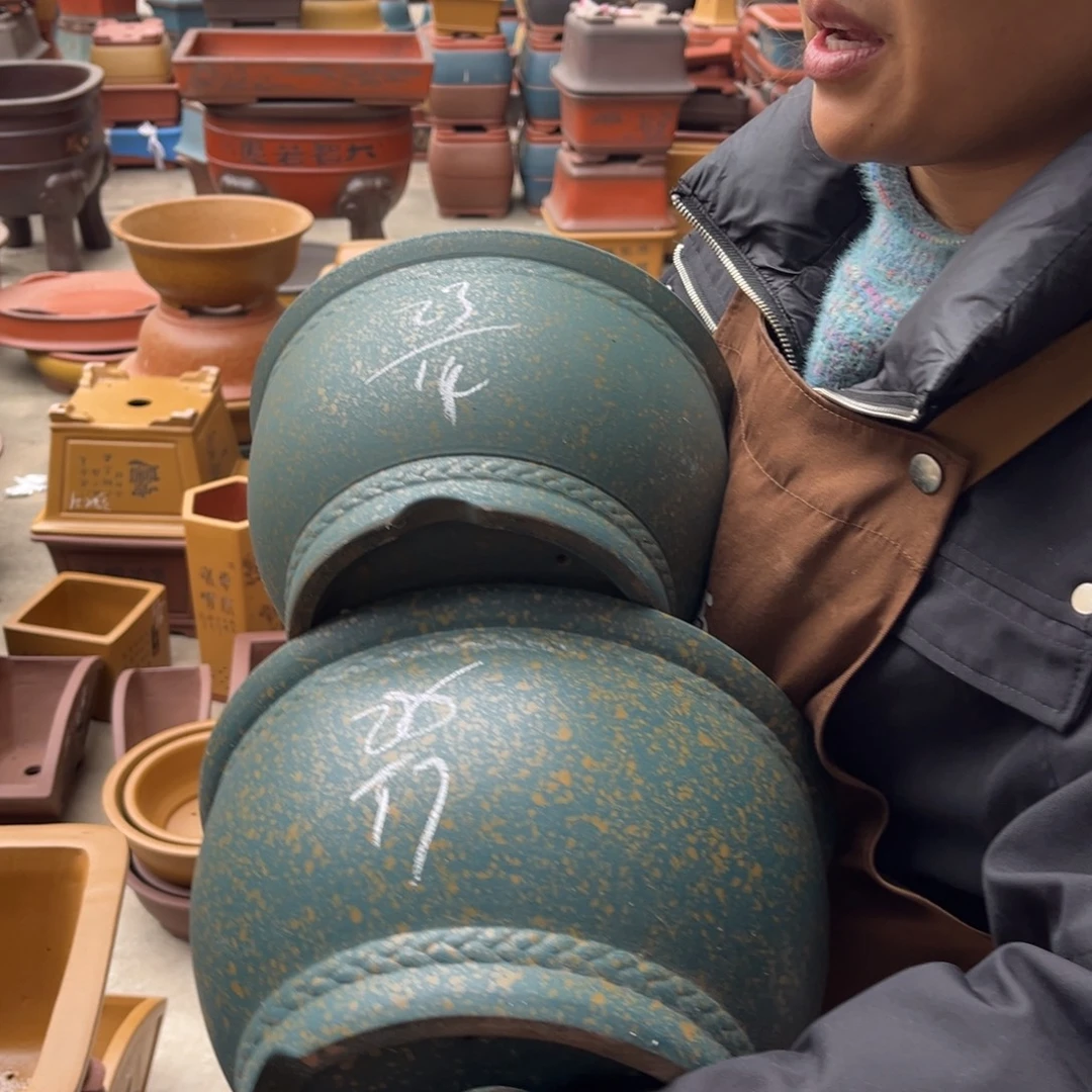 紫砂花盆盆景艺术