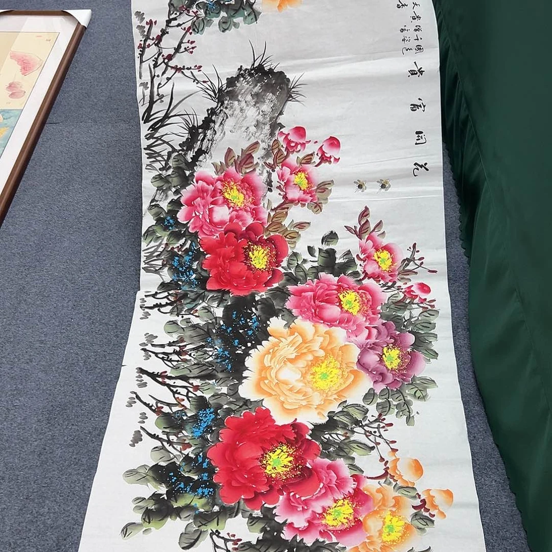 国画宣纸纯手绘国画作品