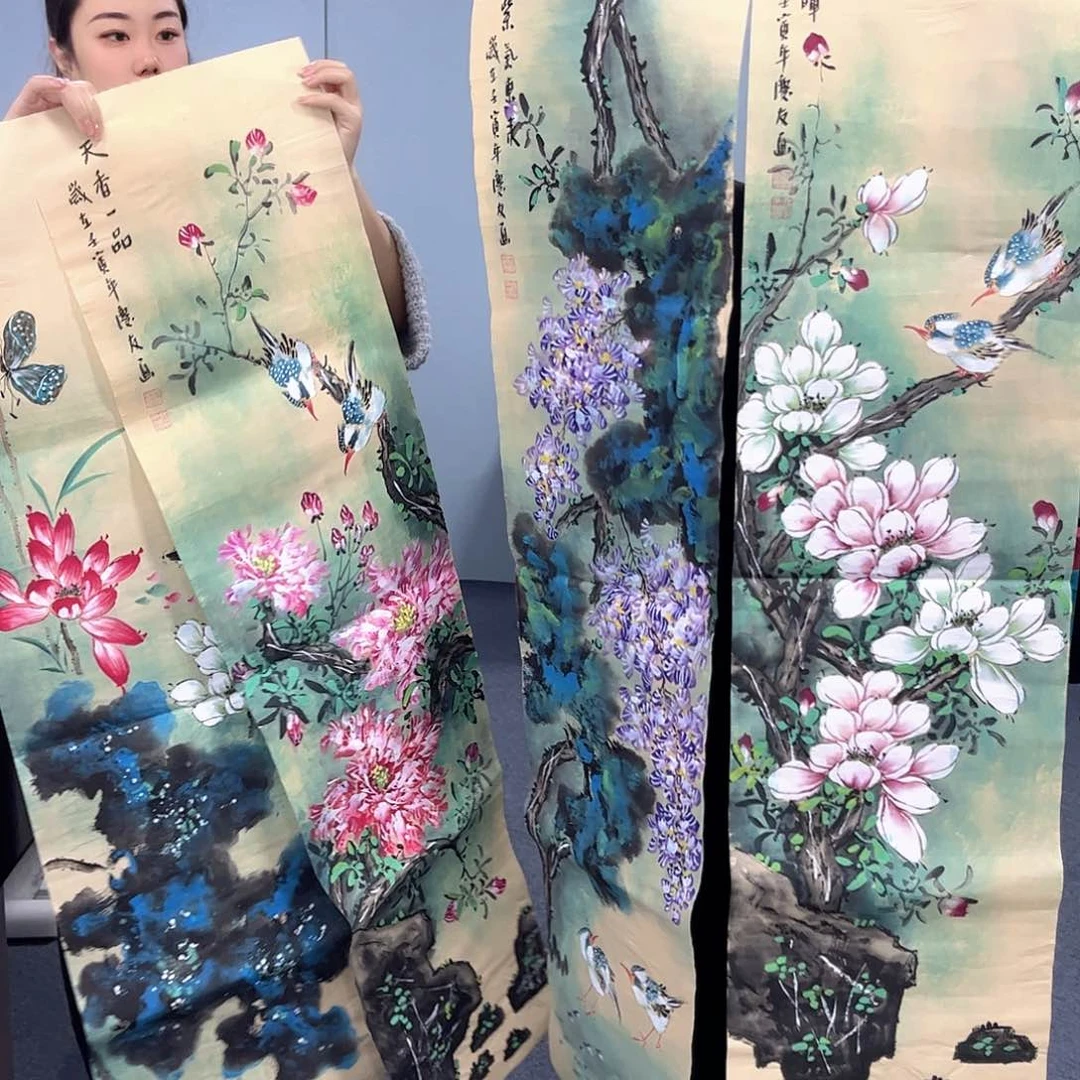国画国画老师作品