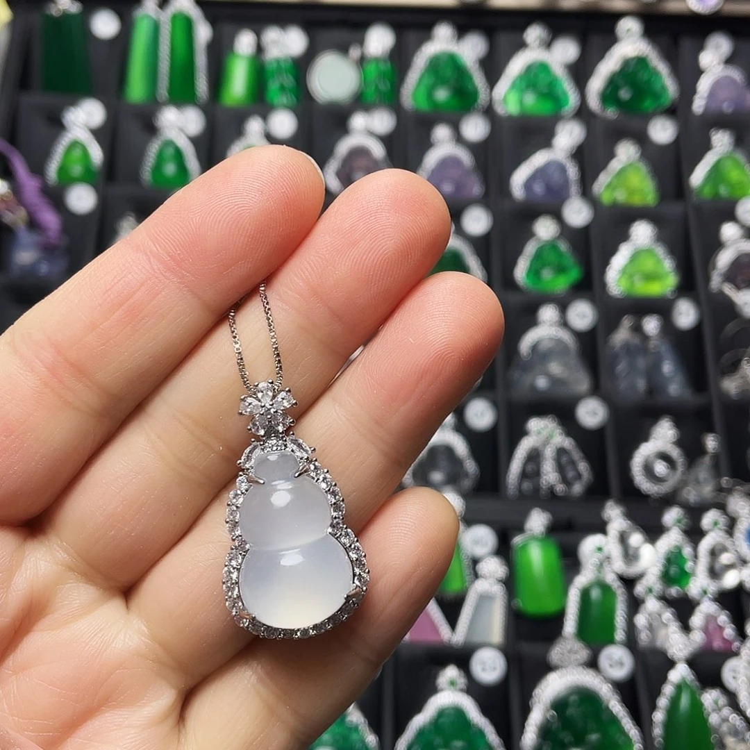 玛瑙/玉髓合金颈饰