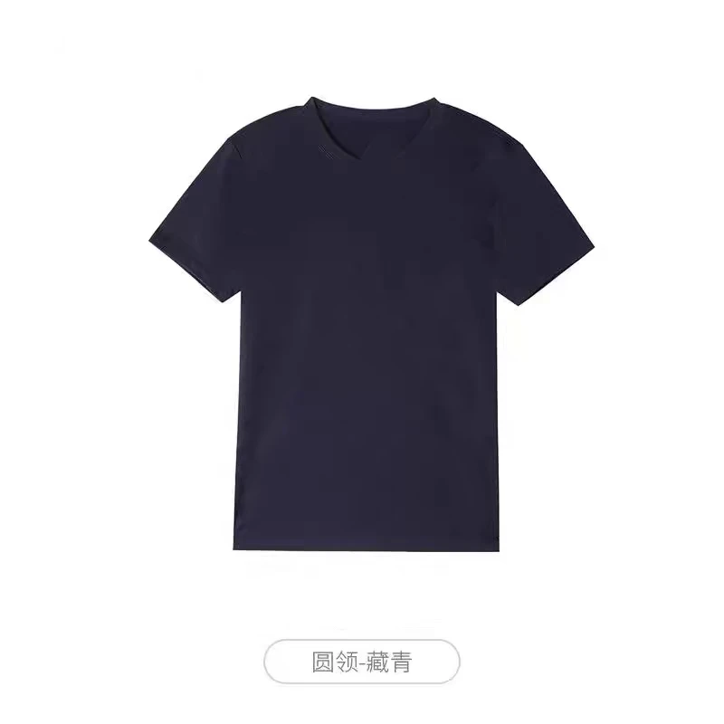 夏季休闲短袖上衣圆领体恤