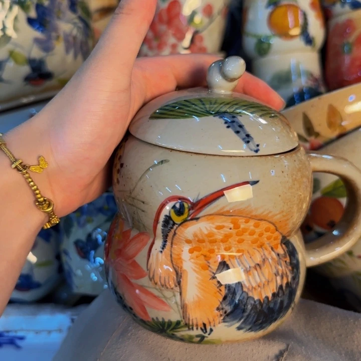 瓷片景德镇陶瓷手工手绘