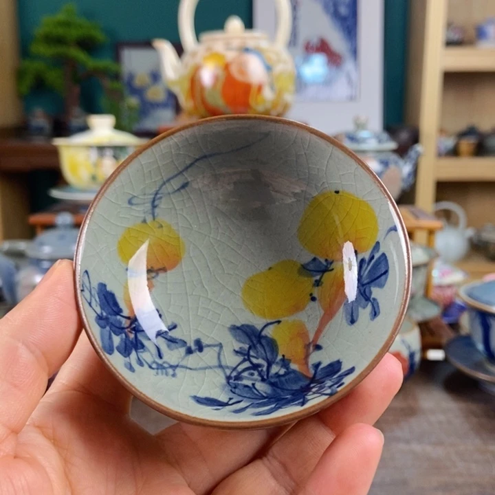 瓷片手工制作工艺精湛等特点