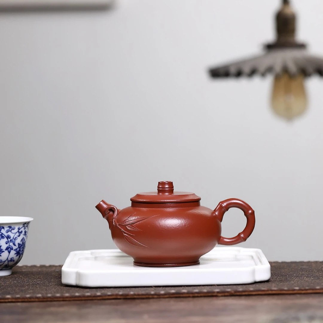 《清竹》国家级工艺美术师 鲍玉华 大红袍 220cc