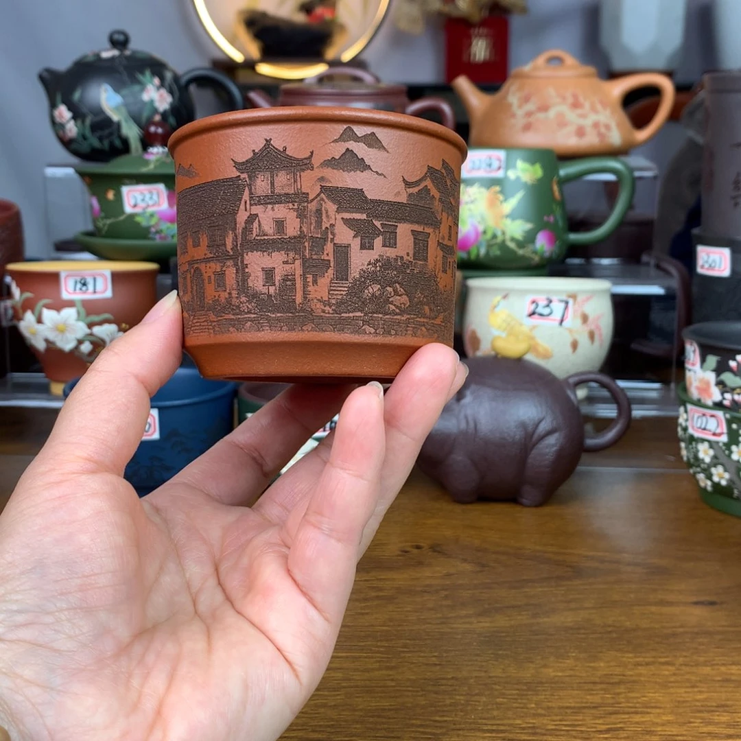 紫砂茶杯宜兴紫砂茶具