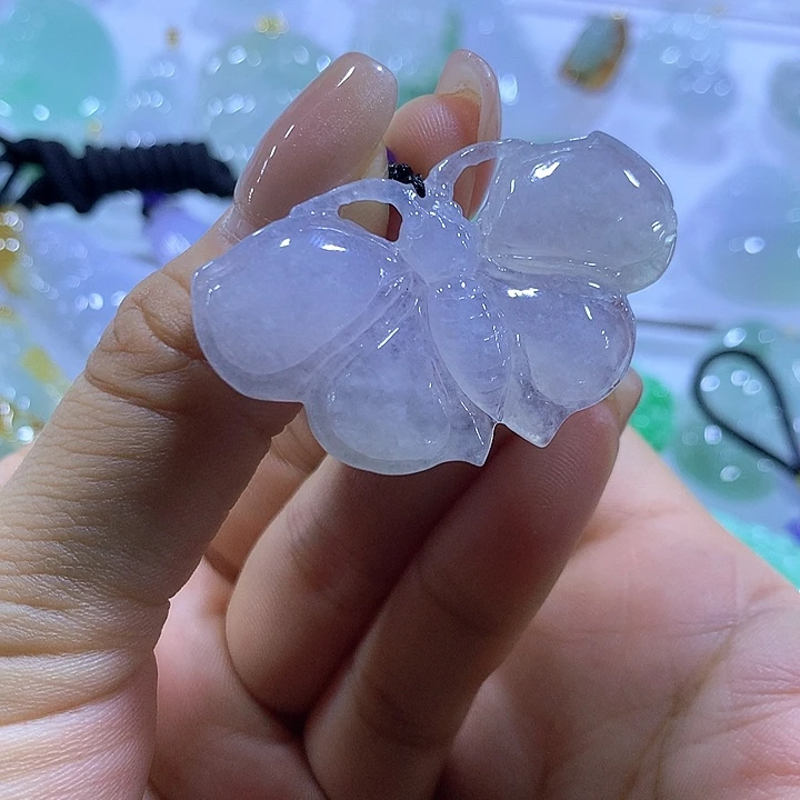 翡翠未镶嵌颈饰天然翡翠A货吊坠