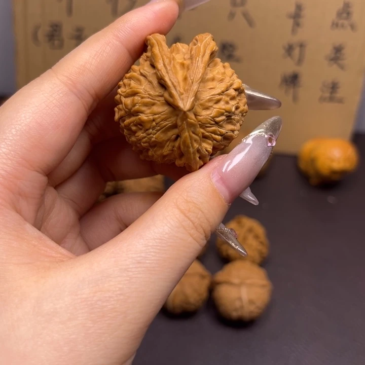 小***鼠菩提籽类三棱单只异型有瑕