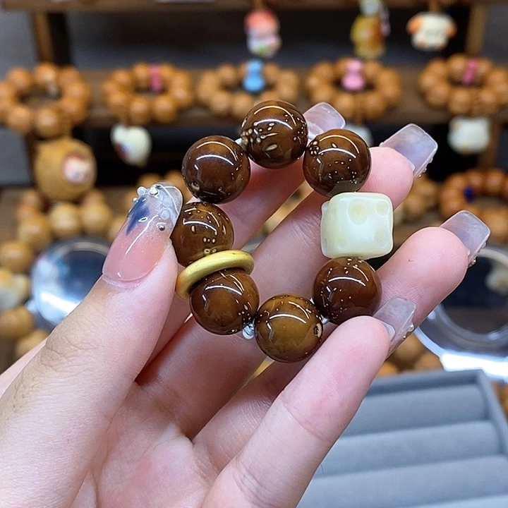 猴头核桃手串紫金鼠手捻