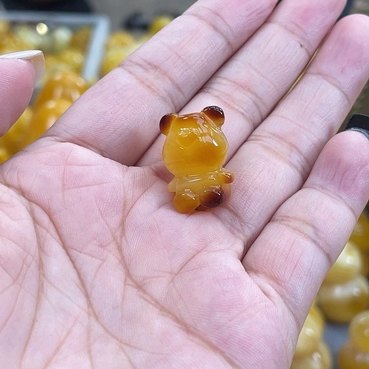 琥珀未镶嵌珠宝奇石h9