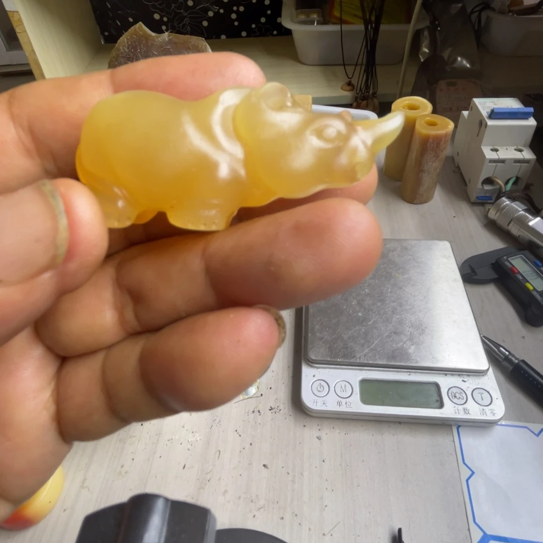 猪牙手串/手链手工制作工艺品摆件