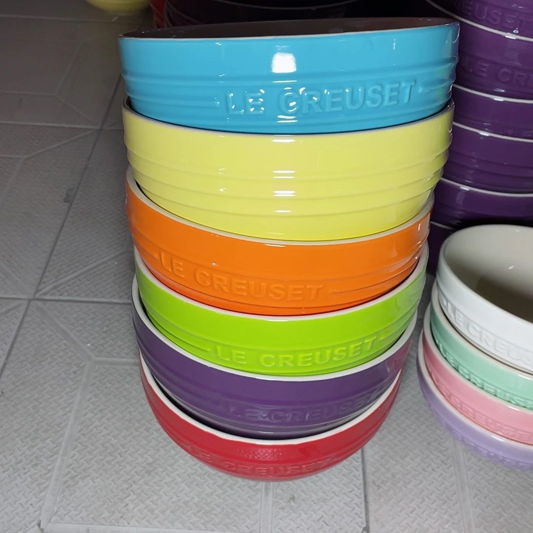 瓷片微瑕陶瓷餐具家用 两个7寸