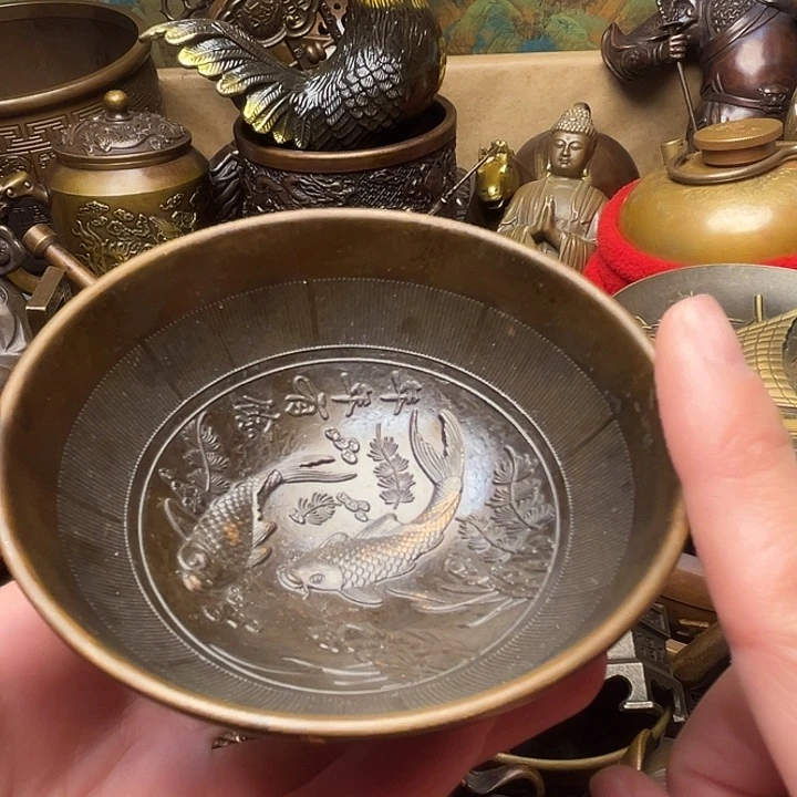 精美铜器批发档口