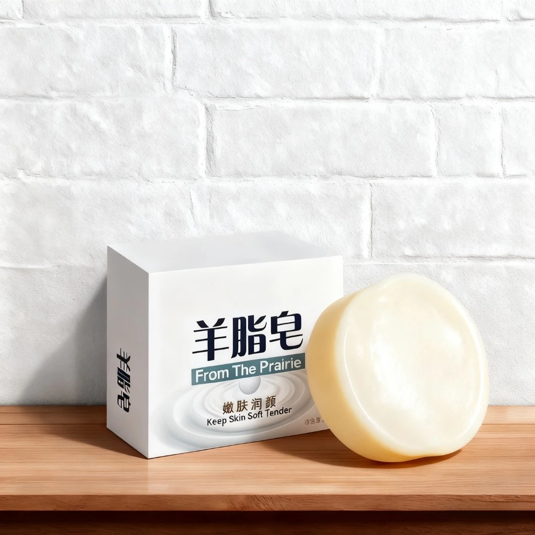 国货羊脂皂洗脸洗头洗澡沐浴皂保湿清洁亲肤滋润抑菌香皂肥皂家用