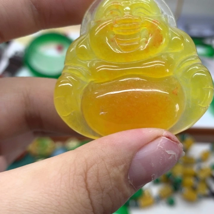 颈饰未镶嵌翡翠吊坠