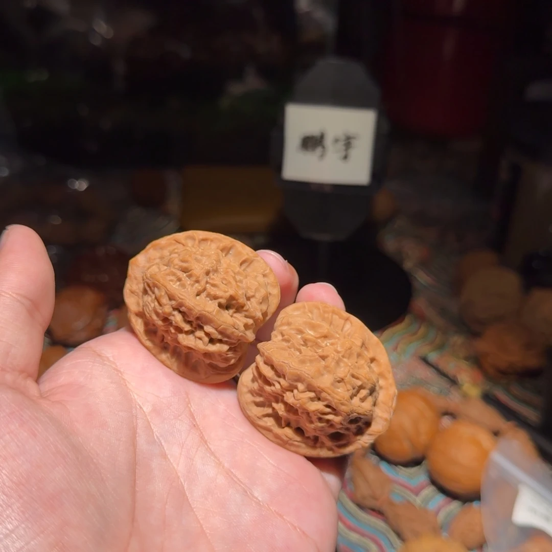 今***呢把件核桃637号41蓟县佛肚文玩核桃