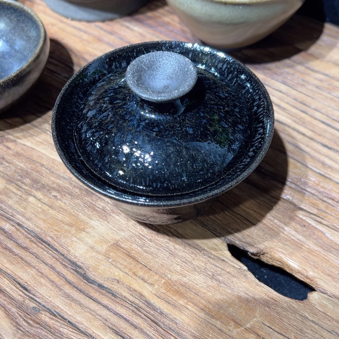 ****辉茶盏叶明龙窑柴烧茶盏