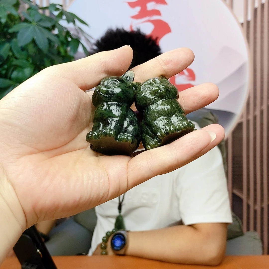 和田玉未镶嵌挂件多样性随机发一