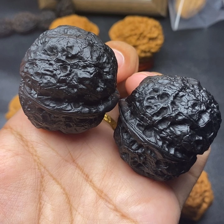 把件文玩核桃42尺霸王蟾