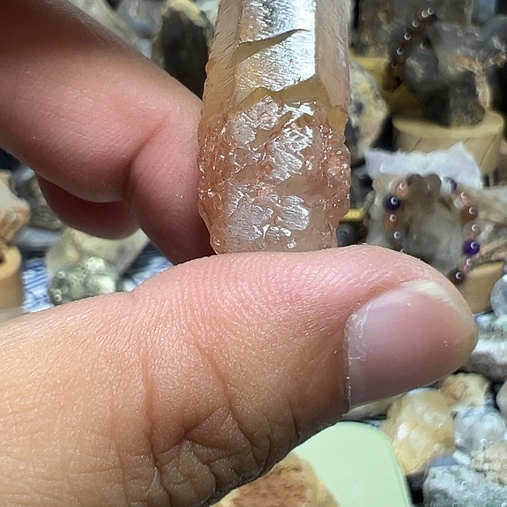 水晶珠宝半成品未镶嵌煙*