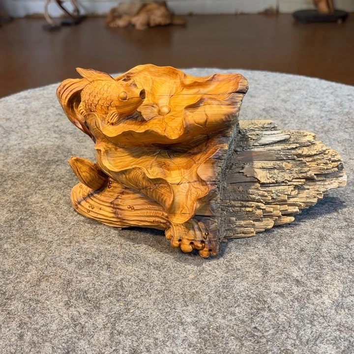 柏木（崖柏）根雕摆件工艺品