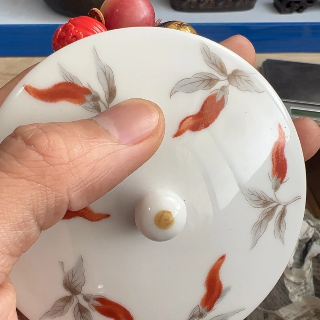 紫砂茶叶盒现代工艺美术瓷器