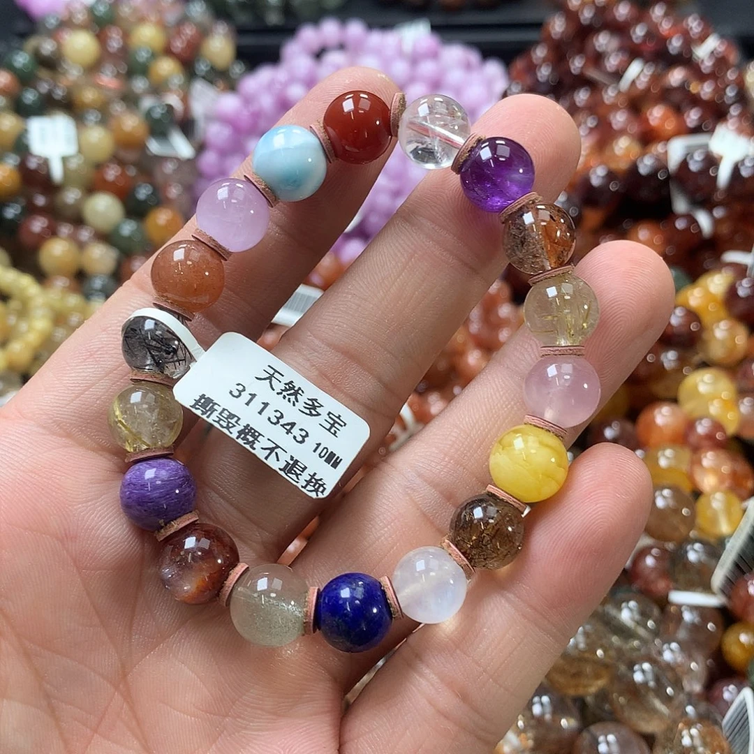 水晶手链未镶嵌，，