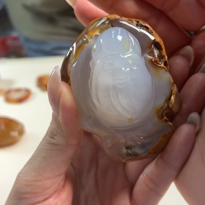 玛瑙/玉髓吊坠(不含链)未镶嵌