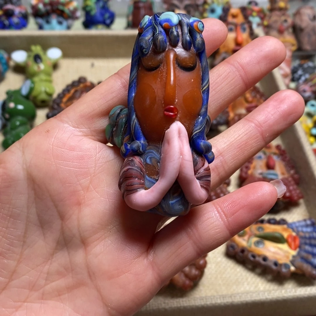 琉璃颈饰天使宝宝