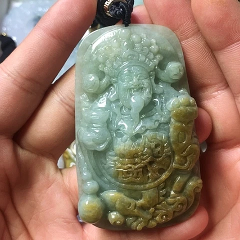 翡翠未镶嵌颈饰天然缅甸翡翠a货