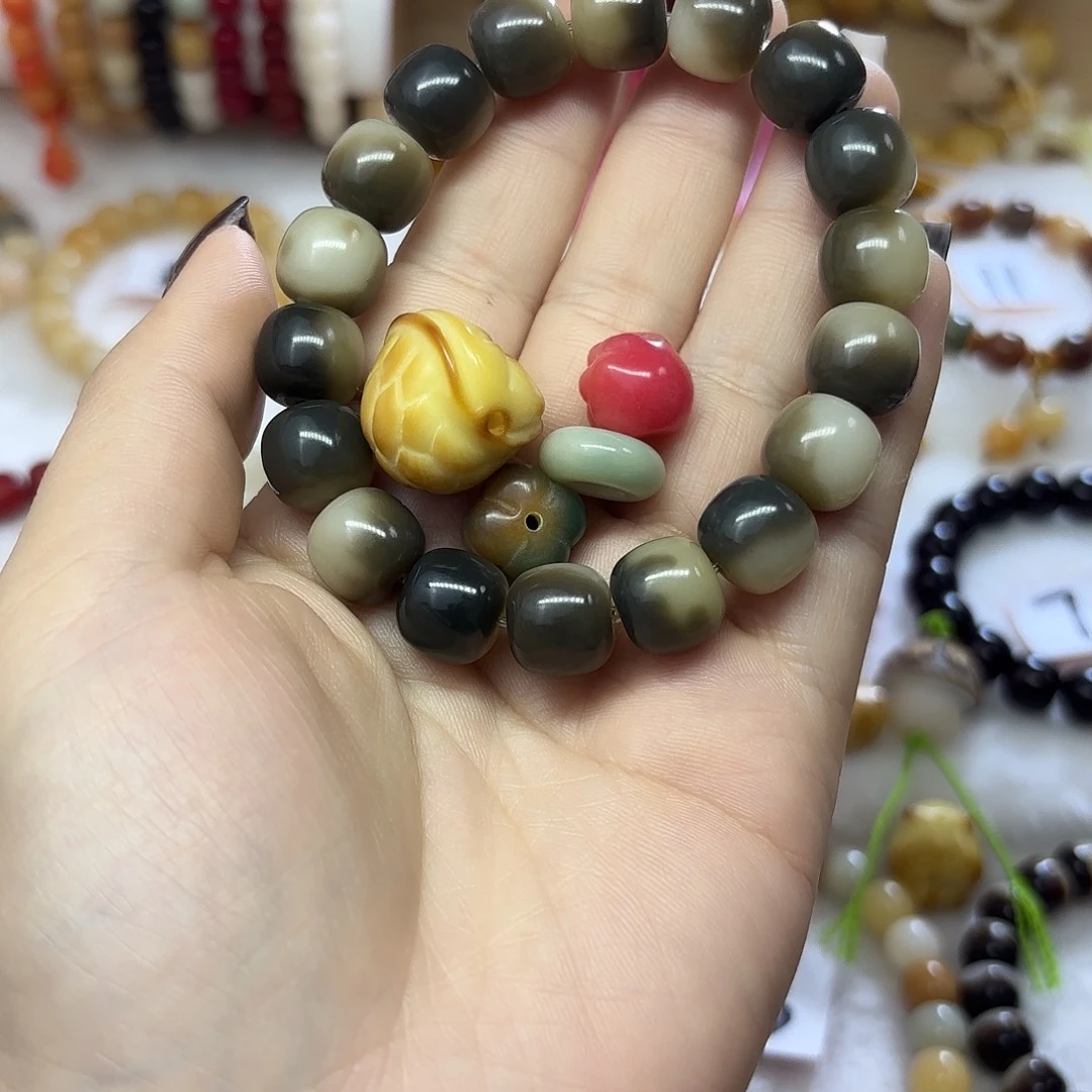 手串菩提根/象牙果默认微暇