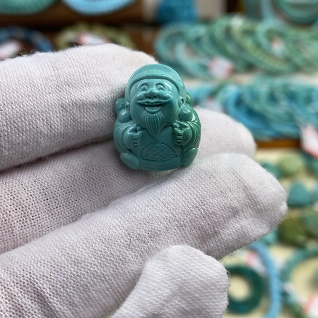 绿松石未镶嵌配饰