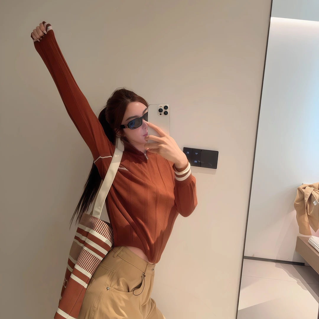 M家 25秋织针拉链开衫毛衣(高版本）